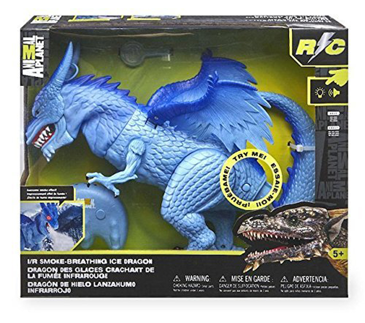 Infarred Smoke Breathing Ice Dragon R/C - Animal Planet - Ele Toys, LLC