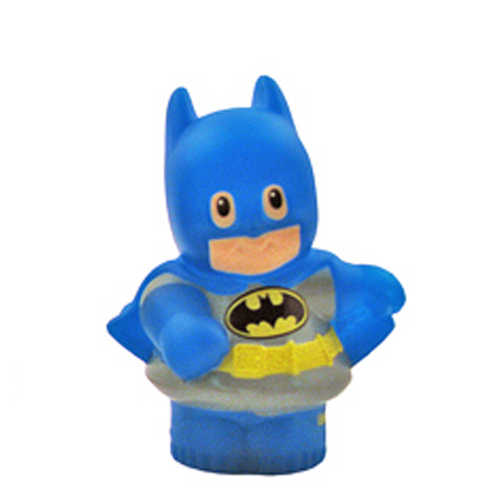 Fisher-Price Personaggio Di Batman Di Ricambio Per Playset Little People DC Superfriends Deluxe Batcaverna (HHY77)